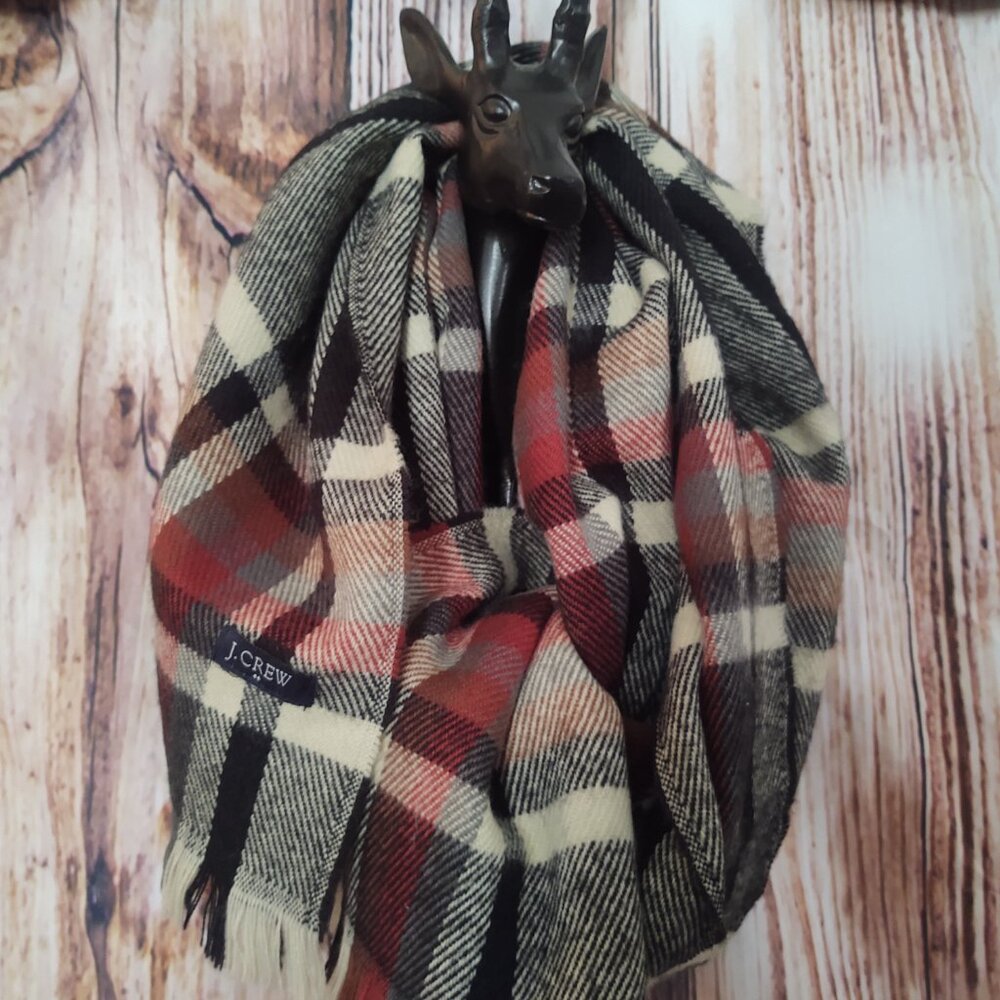 J. Crew PLAID Scarf-Accessory